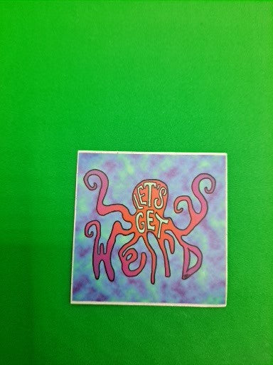 Let's Get Weird Octopus Button