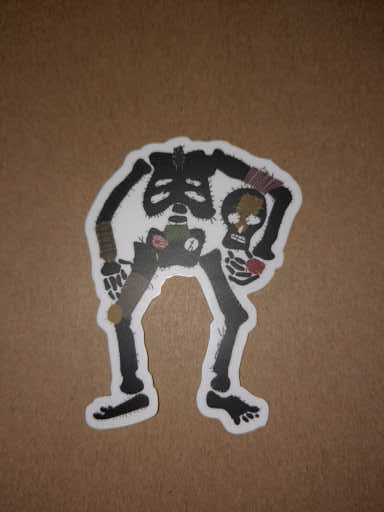 Our Flag Means Death Skeleton Sticker