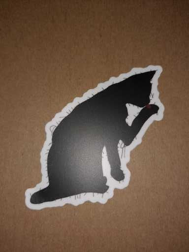 Our Flag Means Death Cat Sticker