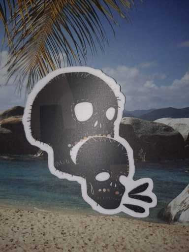 Our Flag Means Death Skull Sticker